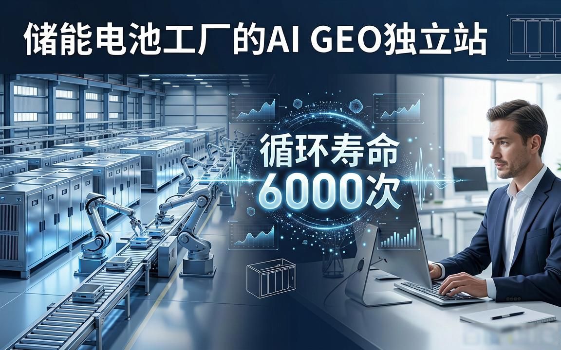 储能电池工厂AI GEO独立站内容方案