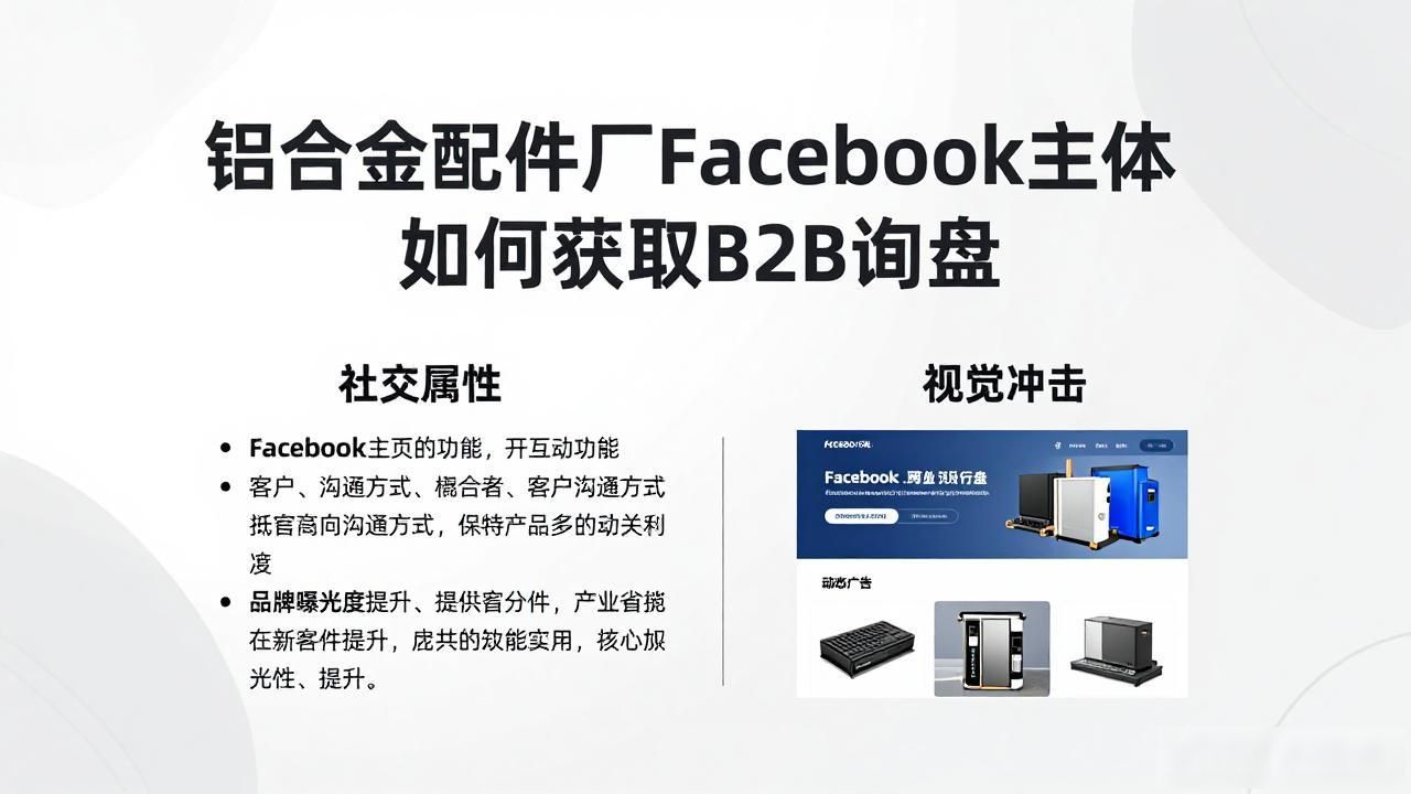 铝合金配件厂家直销_铝合金配件厂Facebook主页如何获取B2B询盘_铝合金配件厂家