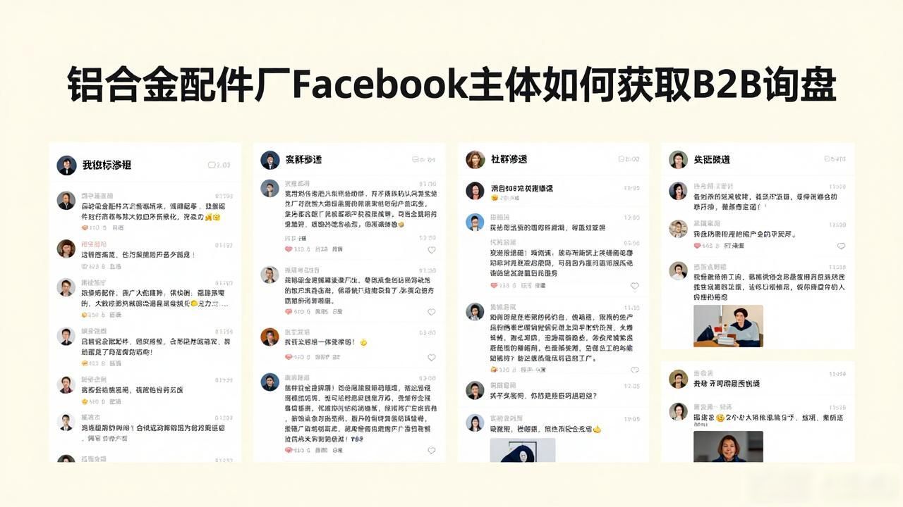 铝合金配件厂家直销_铝合金配件厂家_铝合金配件厂Facebook主页如何获取B2B询盘