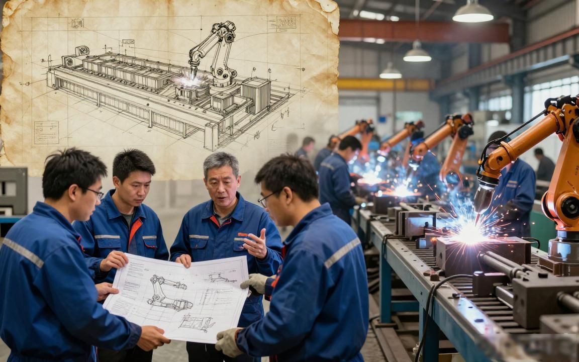 重型焊接件出口订单开发