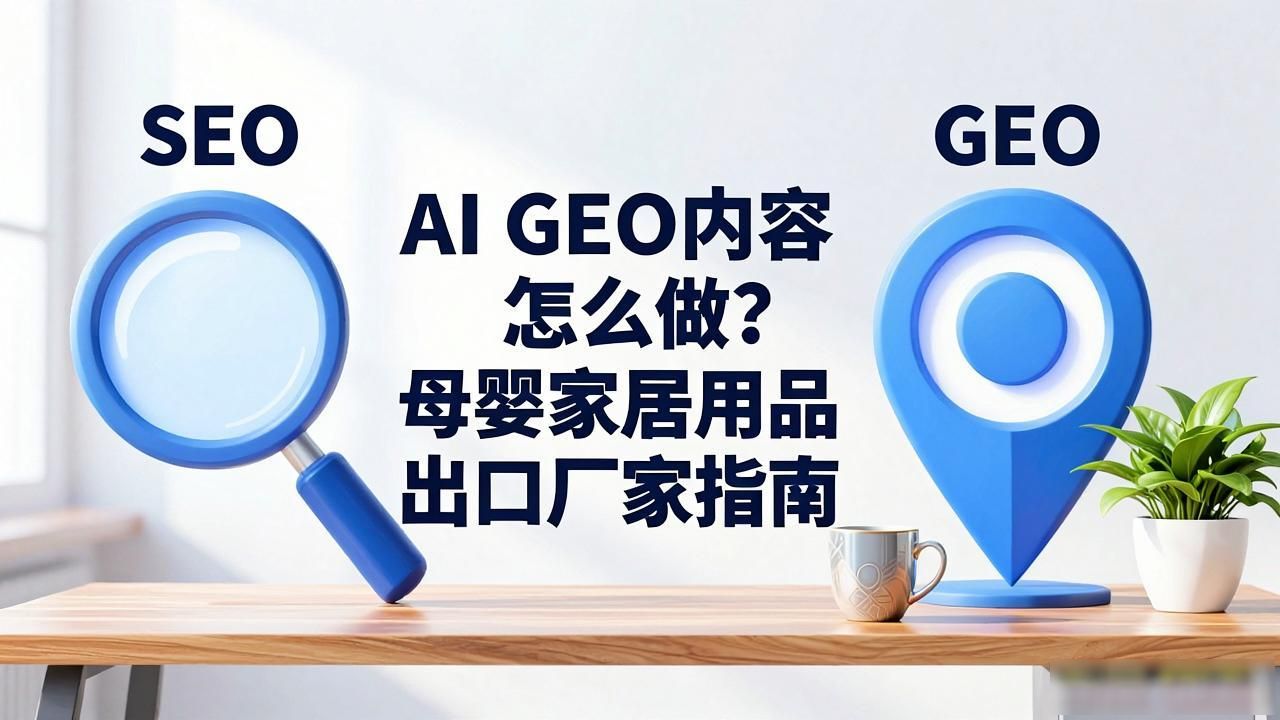 母婴用品行业市场现状_母婴家居用品出口厂家AI GEO内容怎么做_母婴用品进货