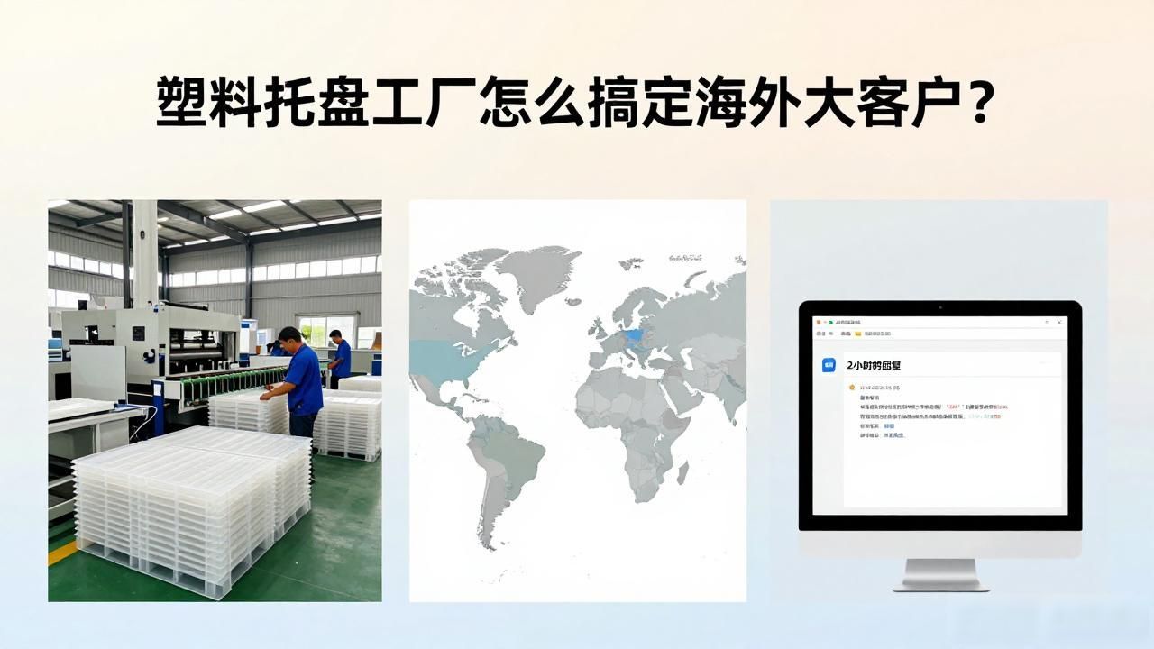 塑料托盘工厂海外客户开发_塑料托盘出口生意怎么样_塑料托盘供应