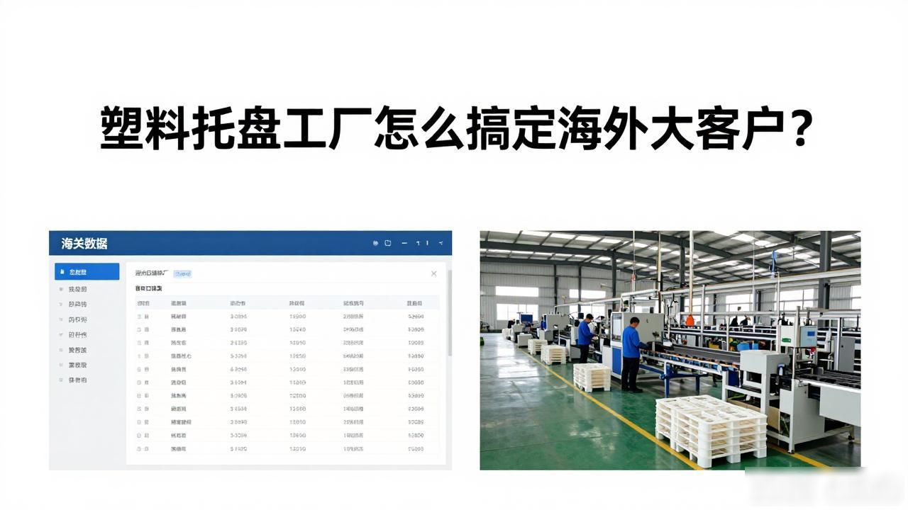 塑料托盘出口生意怎么样_塑料托盘工厂海外客户开发_塑料托盘供应