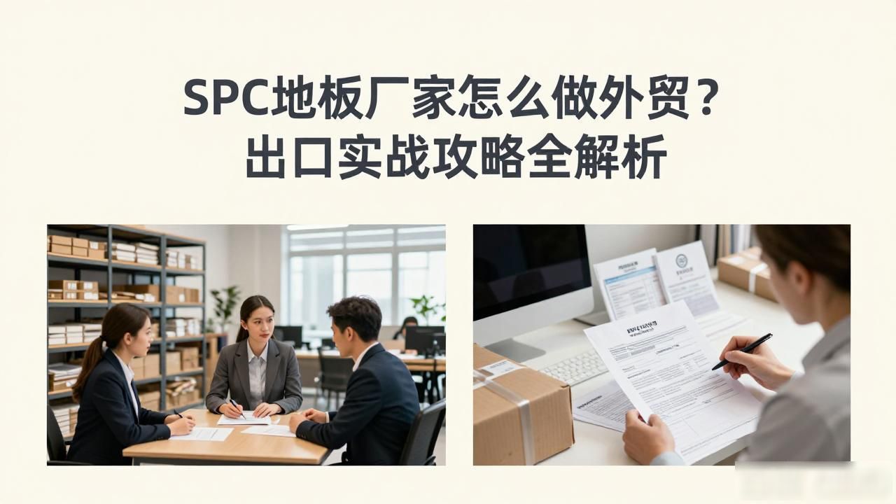 SPC地板厂家怎么做外贸_SPC地板生产工艺_spc专业地板生产厂家