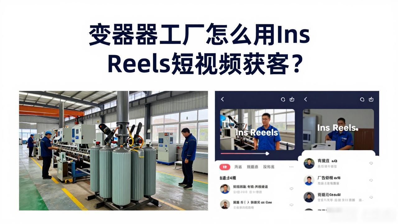 变压器工厂Ins Reels短视频获客方法_变压器生产流程视频_变压器厂怎么做