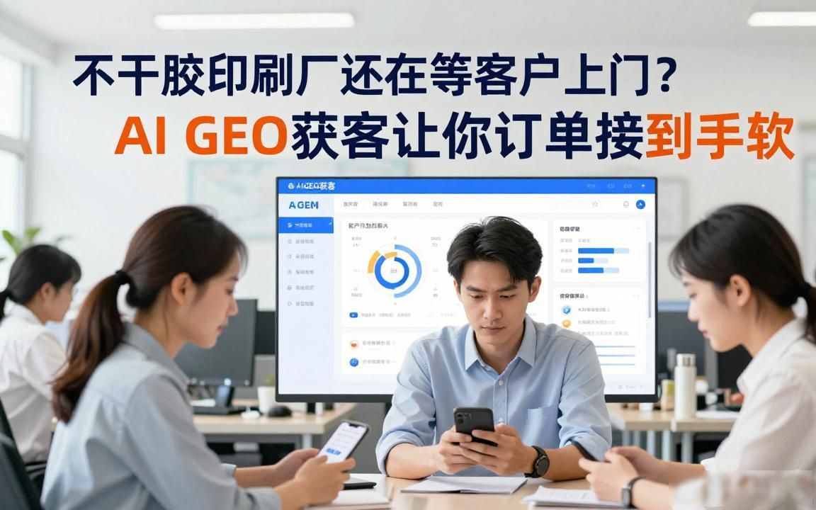 不干胶印刷厂怎么做AI GEO获客