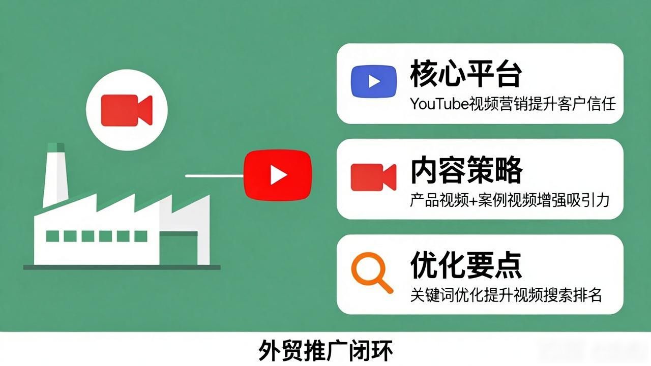 新能源行业工厂YouTube外贸推广方案_外贸公司推广_外贸企业如何推广