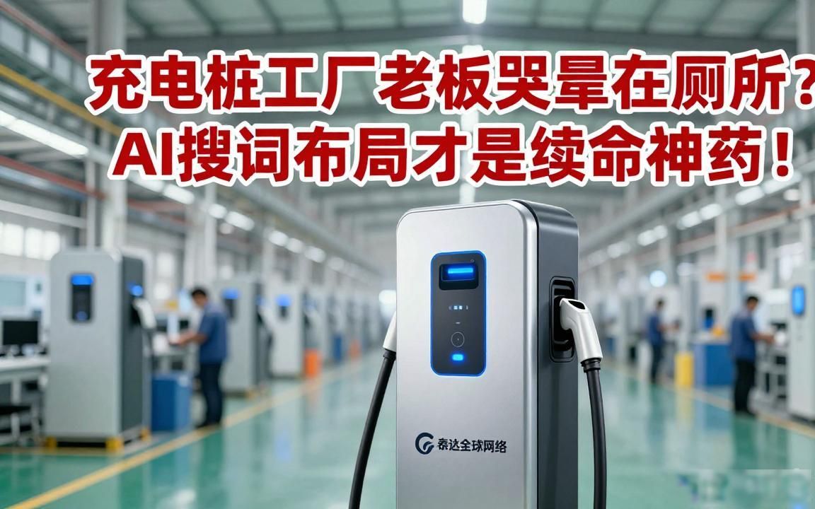 充电桩外贸工厂AI搜索关键词布局
