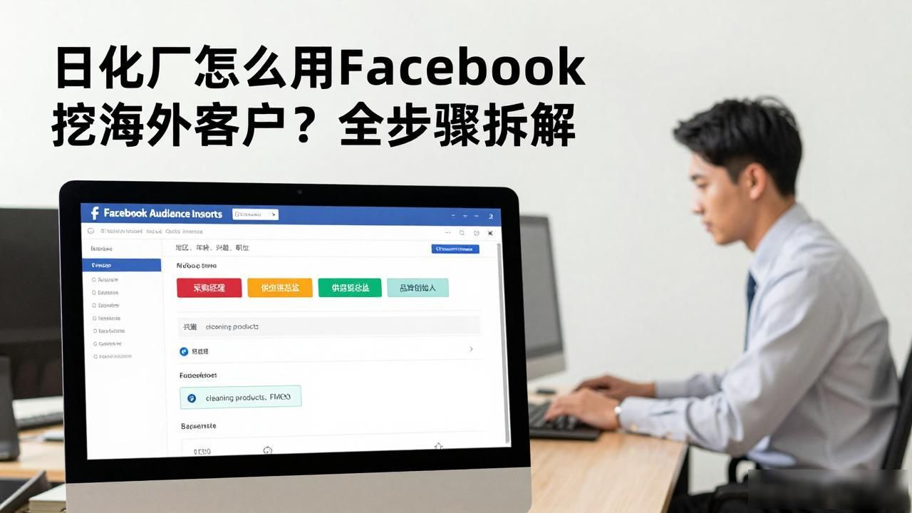 fb海外企业户_facebook海外企业户_日化工厂Facebook海外客户开发步骤