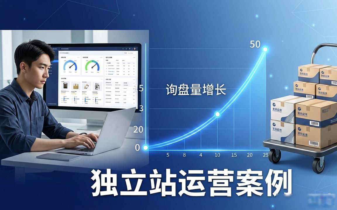 酒店行李车工厂外贸独立站获客