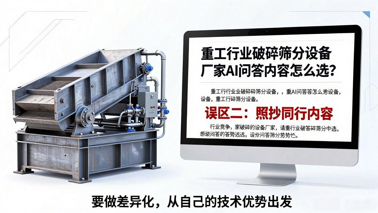 破碎筛分生产线_破碎筛分设备工艺流程说明_重工行业破碎筛分设备厂家AI问答内容选题