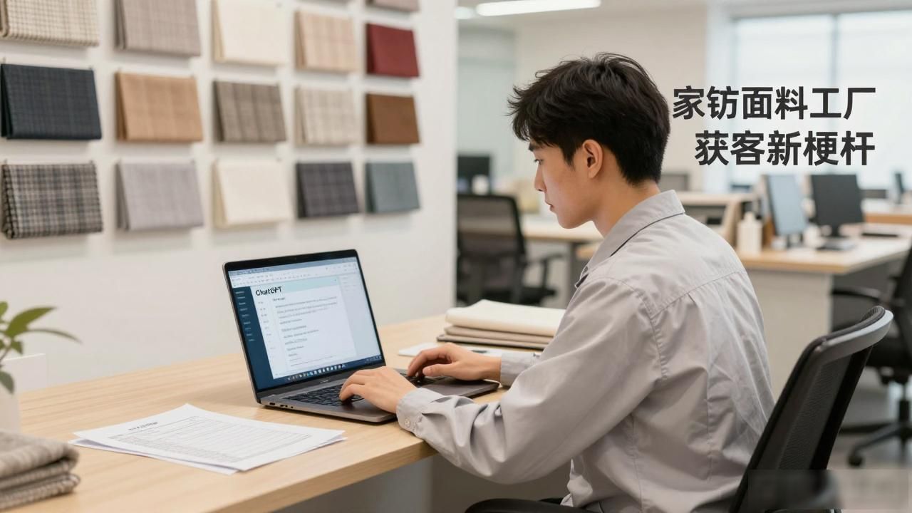 家纺面料工厂如何被ChatGPT推荐给海外客户_面料外贸生意好做吗_国外面料采购都去哪找