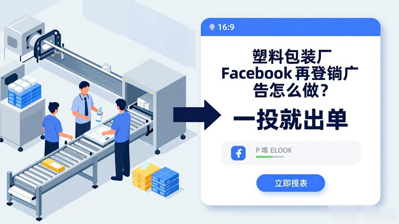 塑料包装厂Facebook再营销广告怎么做_塑料包装企业宣传片视频_塑料包装销售发的朋友圈怎么发