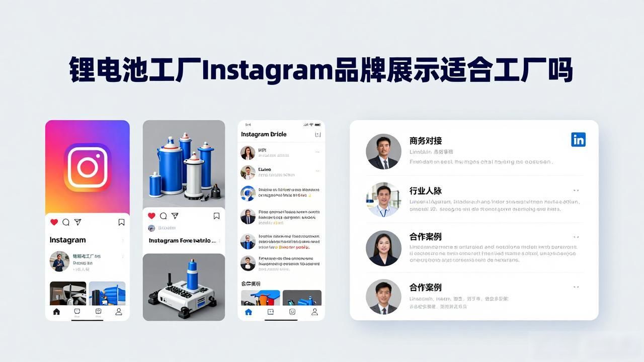 工业锂电池生产厂家_锂电池工厂设备_锂电池工厂Instagram品牌展示适合工厂吗