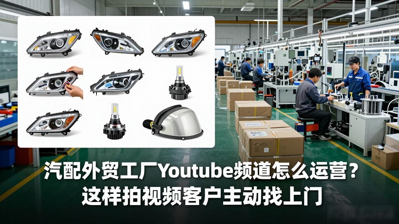 汽配行业外贸工厂YouTube频道运营_汽配外贸平台有哪些_汽配行业外贸前景