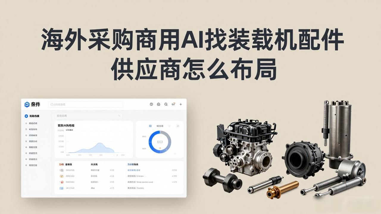 商用车配件供应链_海外采购商用AI找装载机配件供应商怎么布局_商用车装配流程