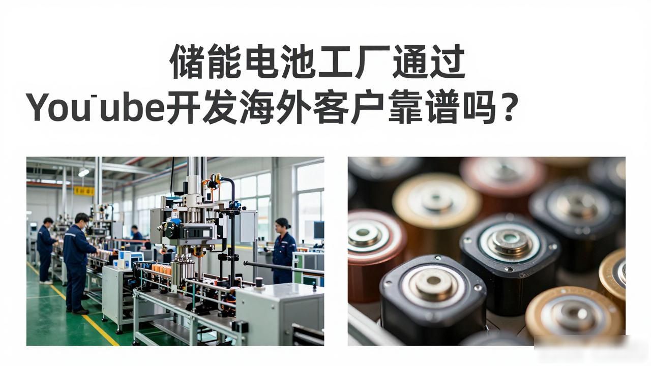 储能电池工厂YouTube怎么开发海外客户_海外储能市场分析_国外储能电池
