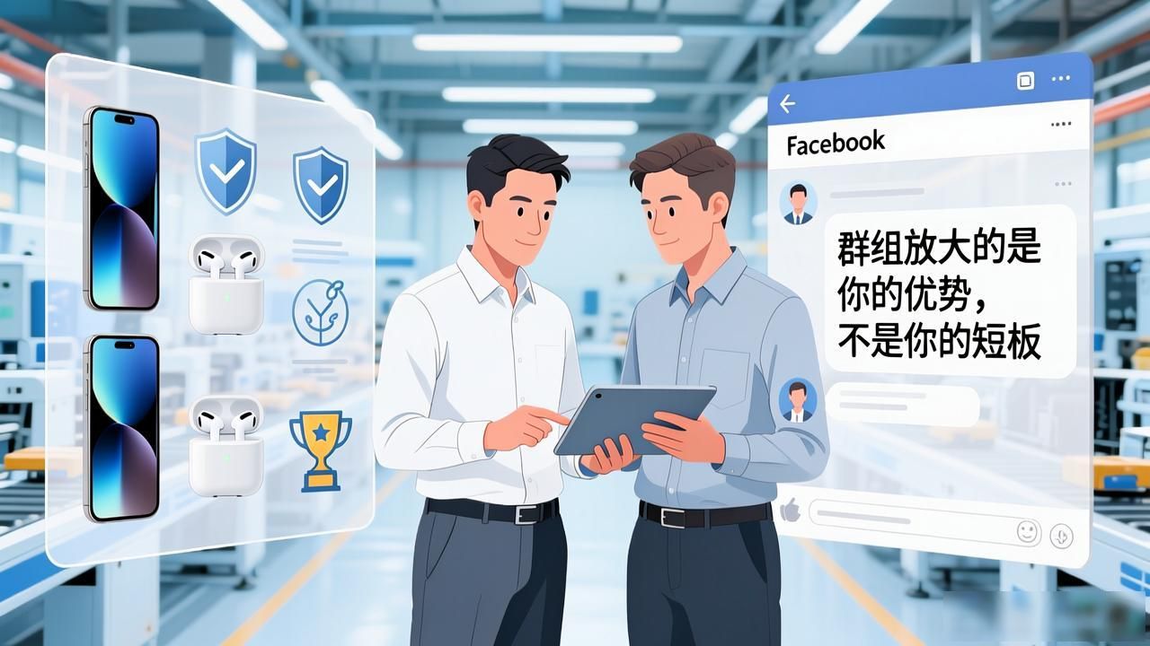 老外采购群_海外采购平台_消费电子厂Facebook群组找海外采购商