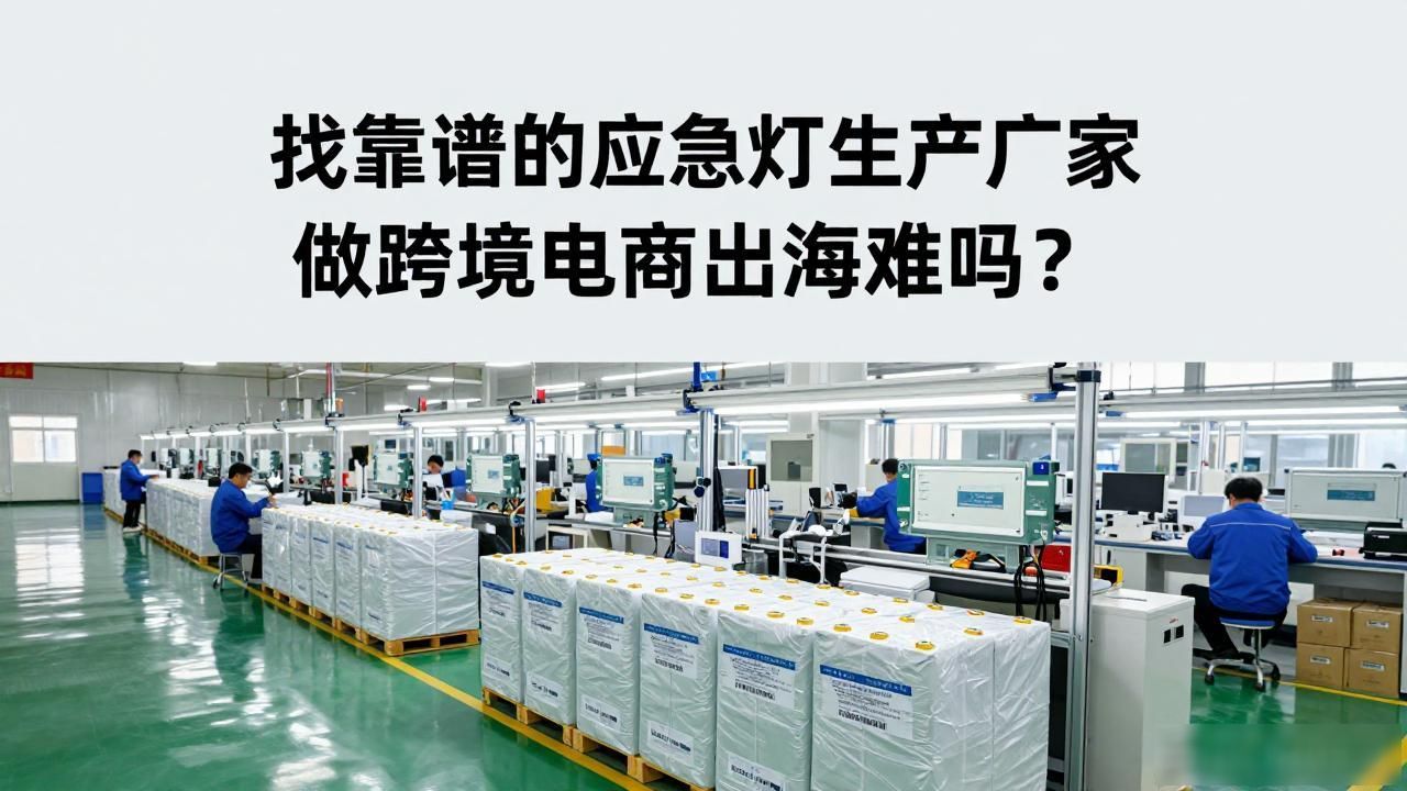 应急灯生产厂家跨境电商出海_跨境电商出海平台_跨境电商led灯市场
