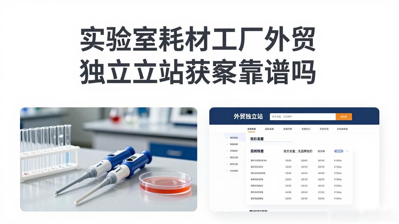 实验室耗材工厂外贸独立站获客_外贸办公室耗材主要哪些区域_实验室耗材出口外贸