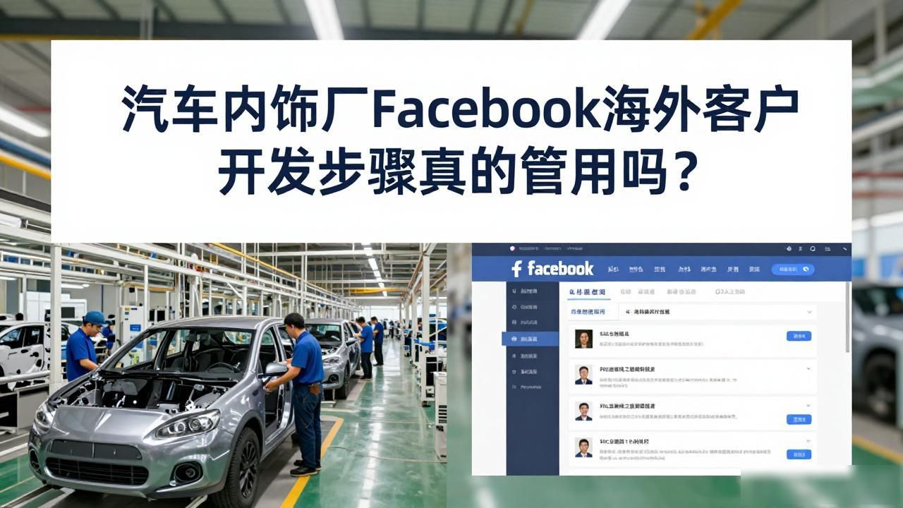 汽车内饰产品开发_汽车内饰厂Facebook海外客户开发步骤_汽车内外饰开发流程