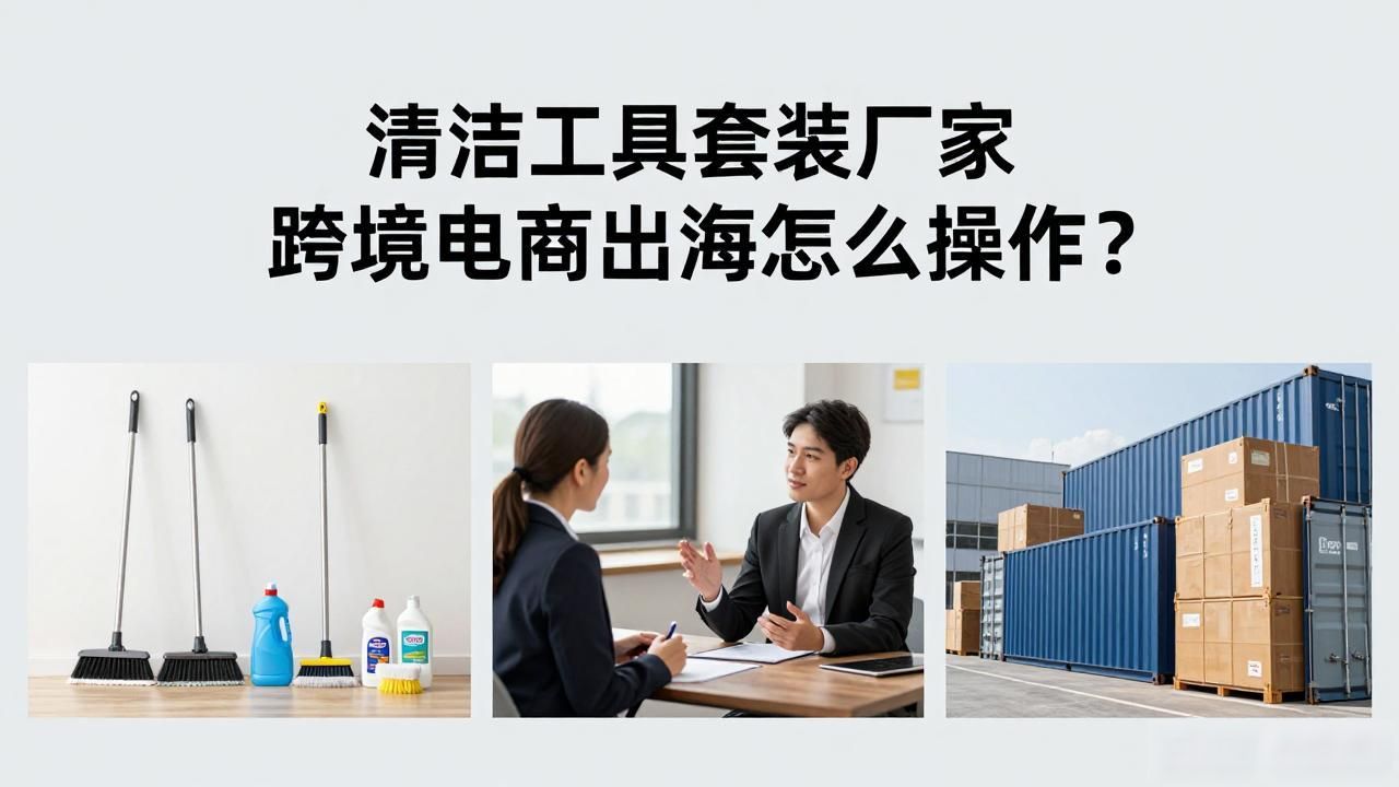 清洁工具套装生产厂家跨境电商出海_跨境出海服务平台_跨境出海服务商