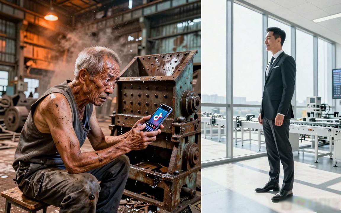 破碎机工厂TikTok工厂展示视频选题