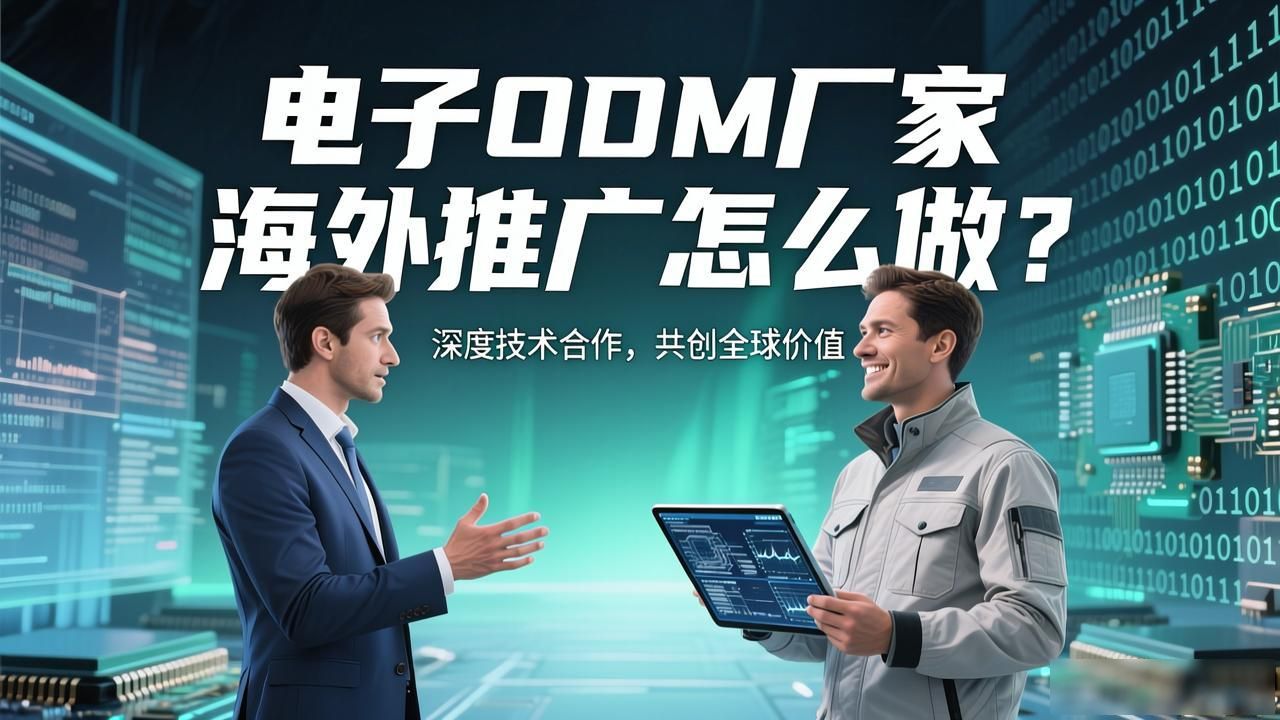 海外品牌推广_电子ODM厂家海外推广方案_b2b工厂海外推广