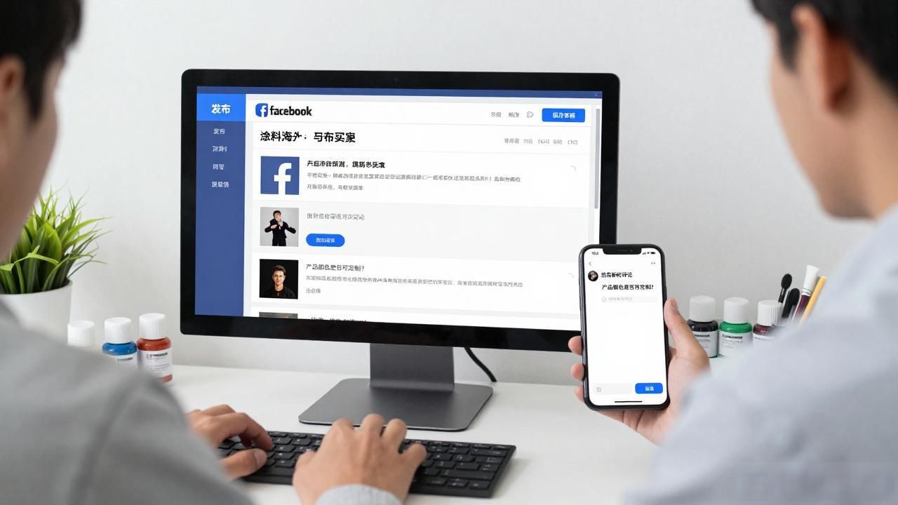 国外涂料公司_涂料工厂Facebook海外客户开发步骤_国外外墙涂料企业