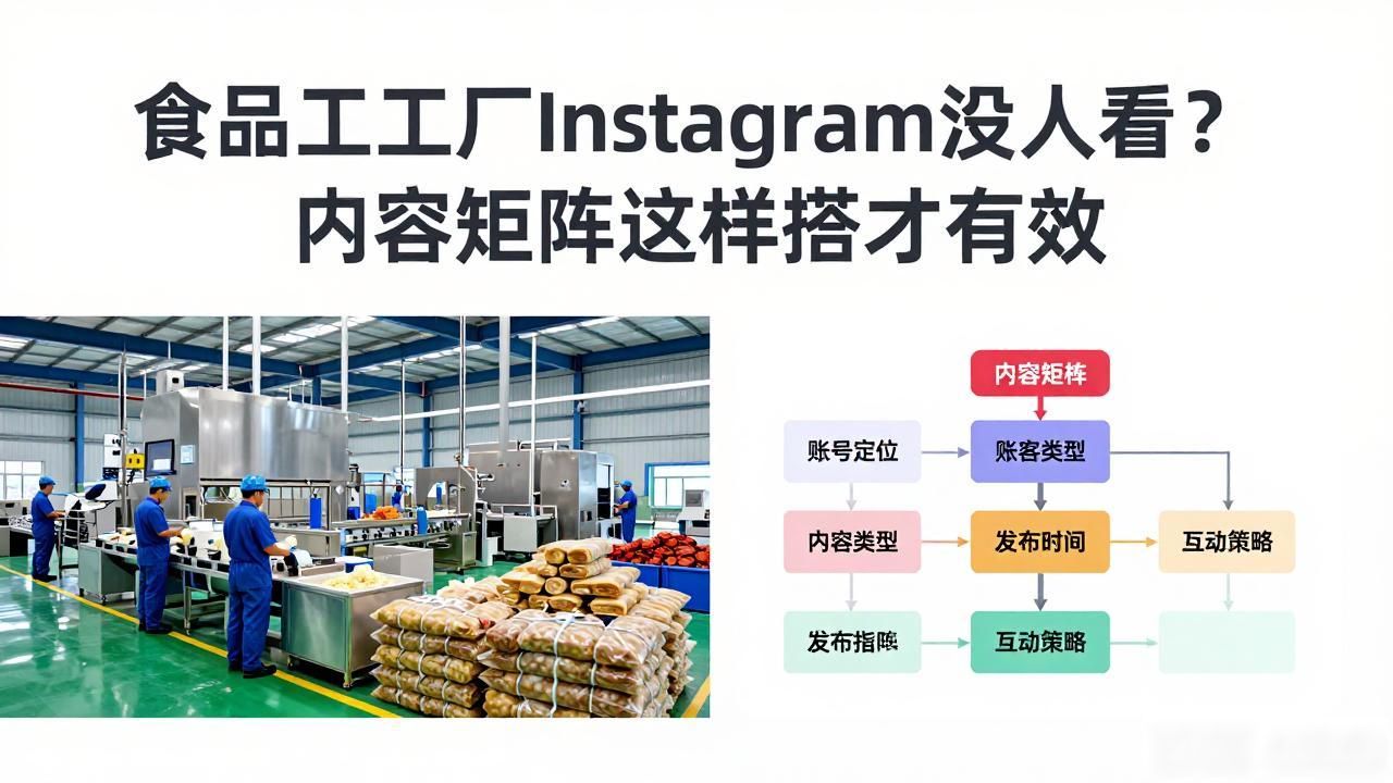 深圳有那些加工化妆毛刷厂_内容生态矩阵_食品加工厂Instagram图文内容矩阵