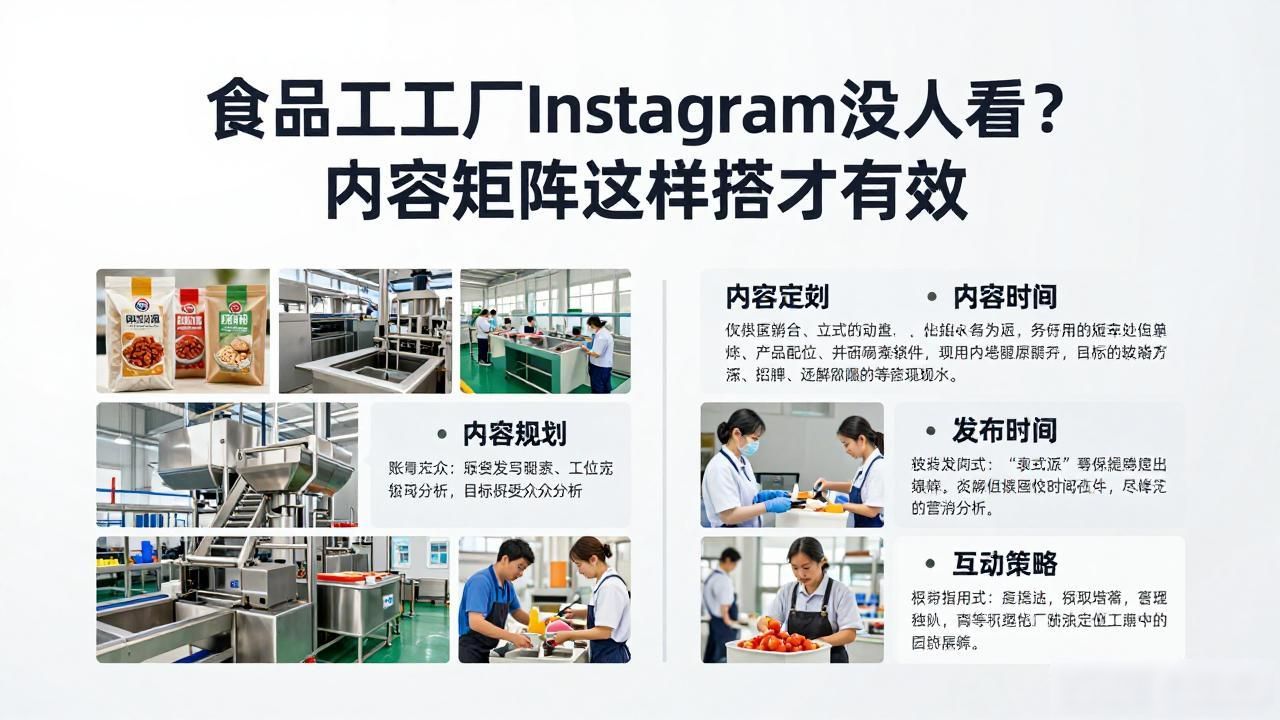 内容生态矩阵_食品加工厂Instagram图文内容矩阵_深圳有那些加工化妆毛刷厂