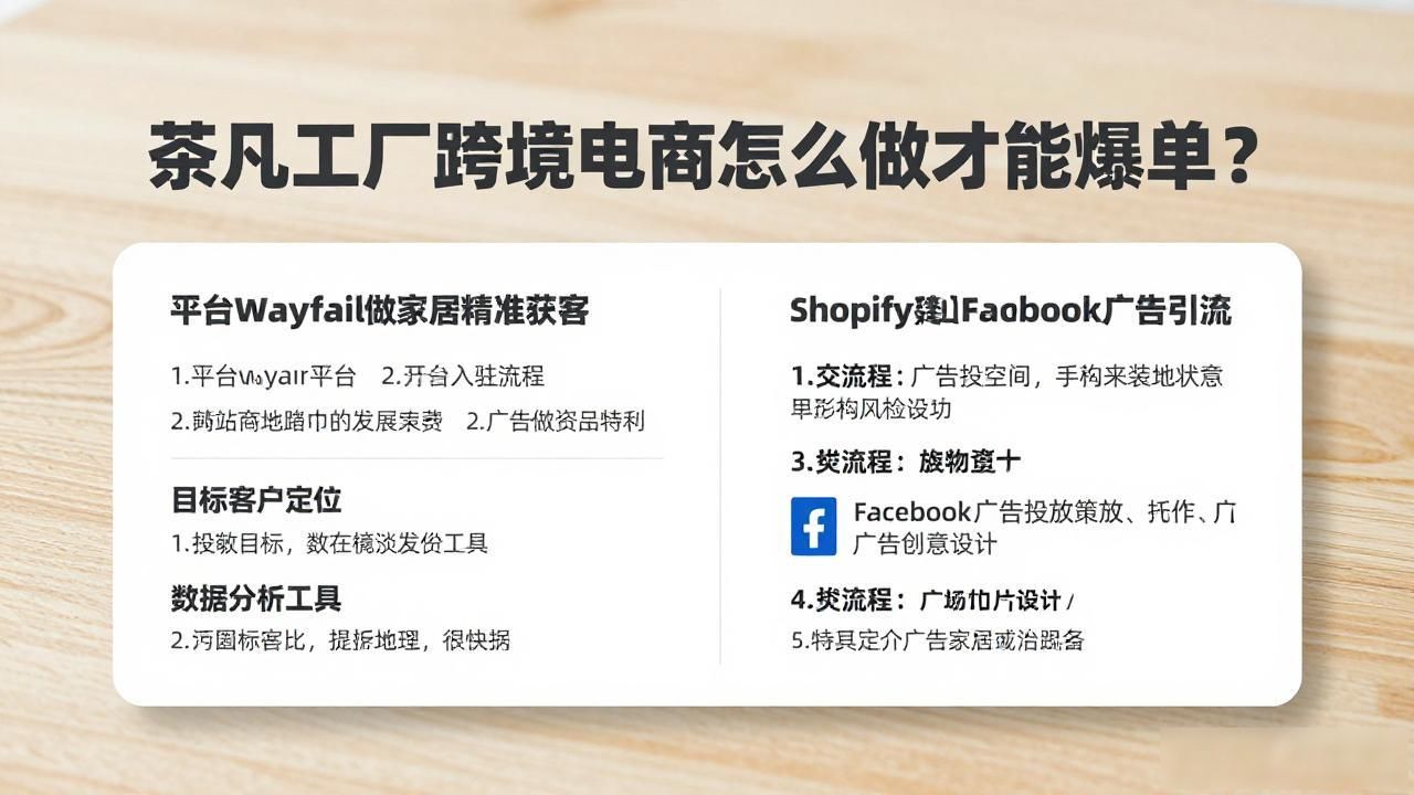 跨境电商卖茶叶需要哪些资质_跨境电商卖茶具_茶几工厂跨境电商怎么做