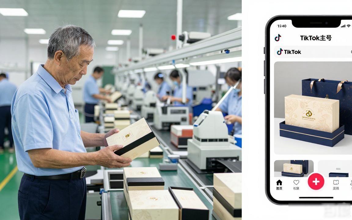 礼品盒工厂工厂TikTok海外账号怎么运营