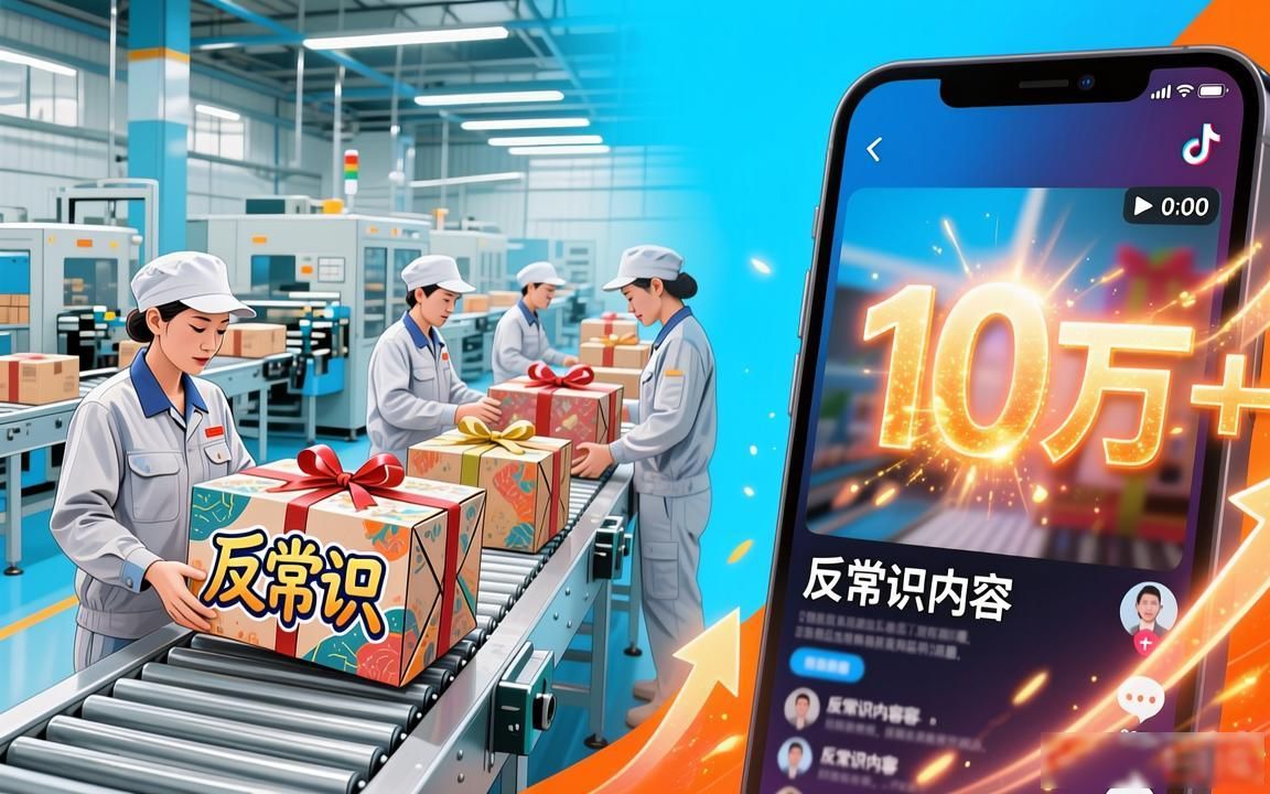 礼品盒工厂工厂TikTok海外账号怎么运营