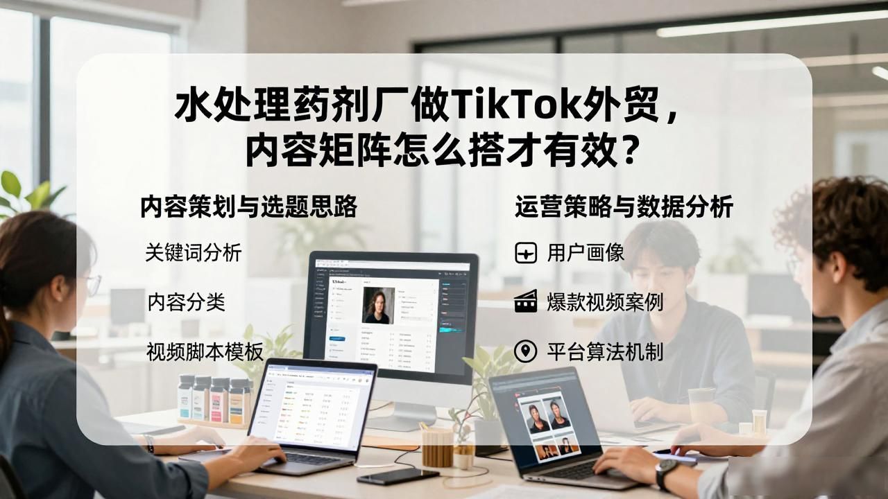 水处理药剂厂TikTok内容矩阵怎么做外贸_水处理药剂厂TikTok内容矩阵怎么做外贸_水处理药剂厂TikTok内容矩阵怎么做外贸