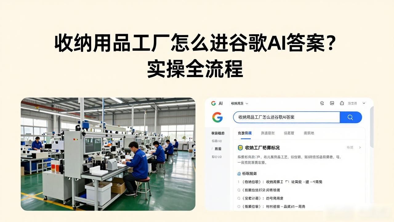 收纳经验_收纳厂是做什么的_收纳用品工厂如何进入Google AI Overview答案