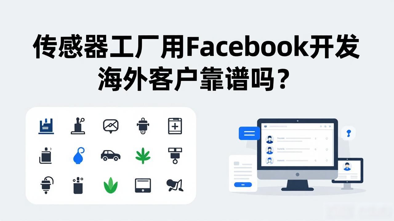 国外传感器行业领先企业_传感器工厂Facebook怎么开发海外客户_国外传感器公司
