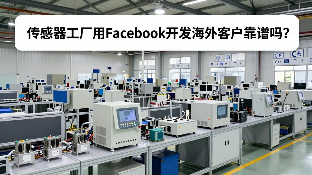 国外传感器公司_传感器工厂Facebook怎么开发海外客户_国外传感器行业领先企业