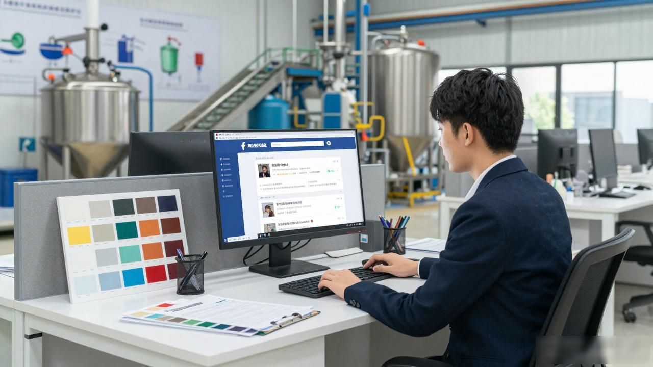 国外外墙涂料企业_涂料工厂Facebook海外客户开发步骤_国外涂料公司