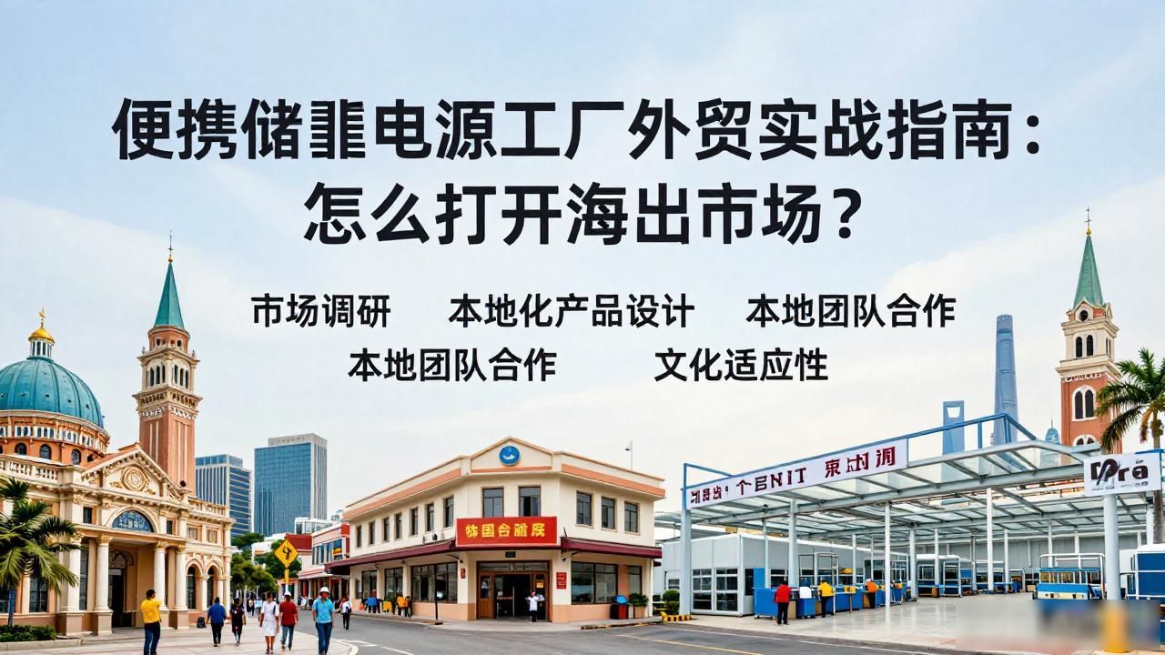 便携式储能电源市场前景_外贸便携电源储能工厂做什么的_便携储能电源工厂怎么做外贸