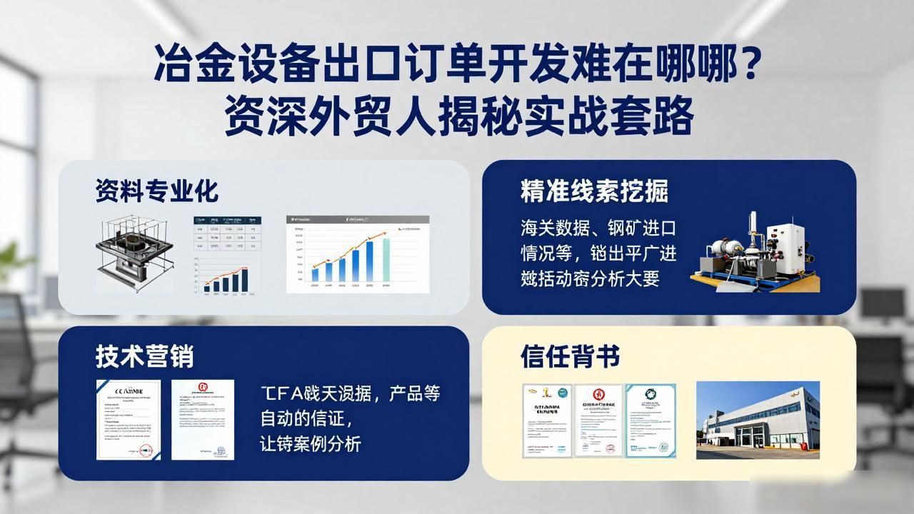 冶金设备出口订单开发_冶金订单出口开发设备包括哪些_冶金订单出口开发设备有哪些