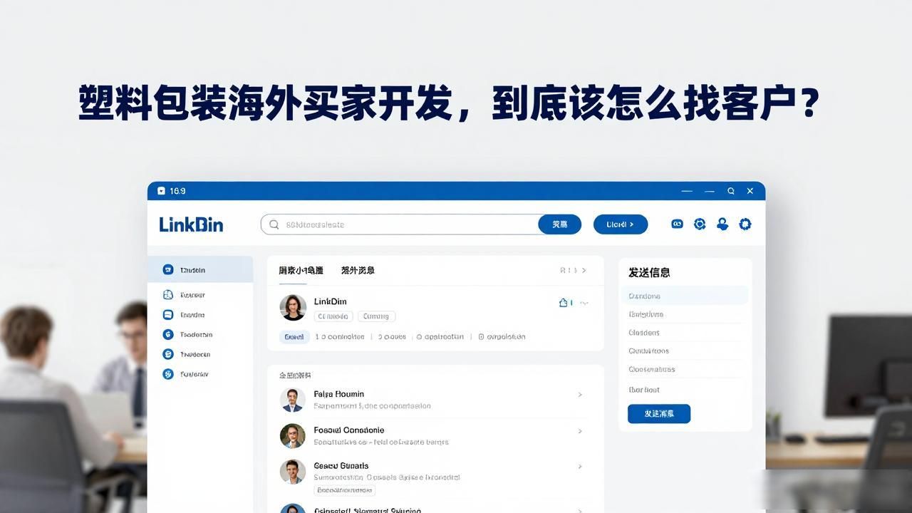 塑料包装跨境选择哪个平台好_买家塑料海外包装开发流程_塑料包装海外买家开发