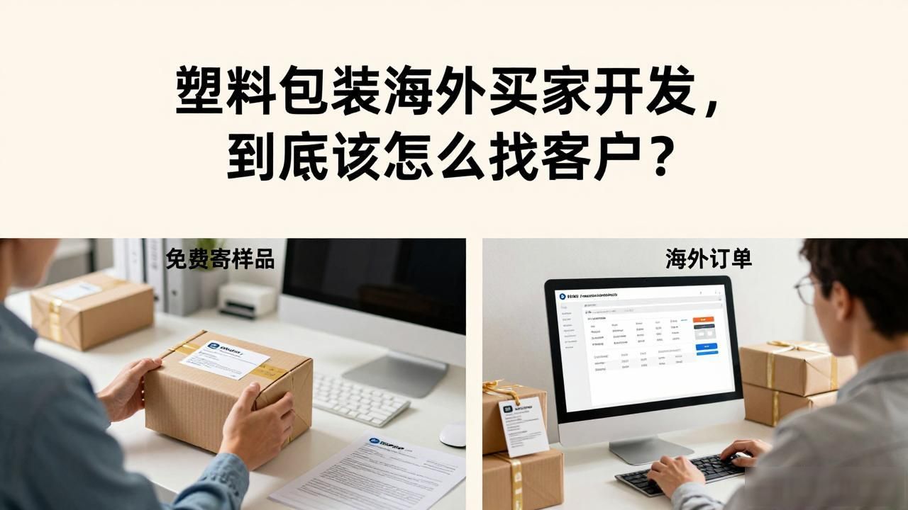 塑料包装跨境选择哪个平台好_塑料包装海外买家开发_买家塑料海外包装开发流程
