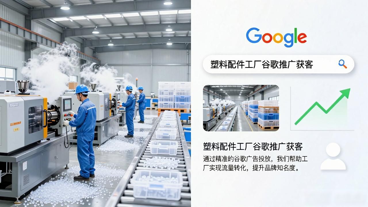 塑料件加工厂家_塑料配件生产设备_塑料配件工厂Google推广获客