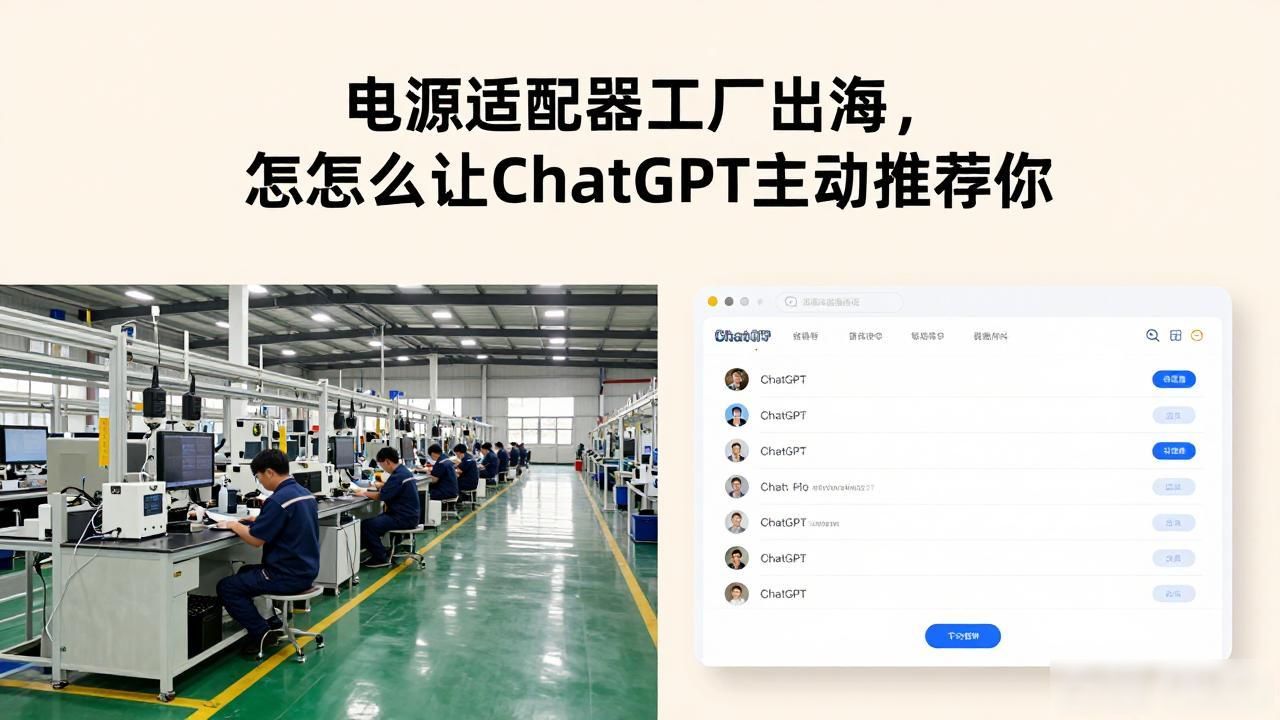 国外电源品牌排行_国外电源适配器_电源适配器工厂如何被ChatGPT推荐给海外客户