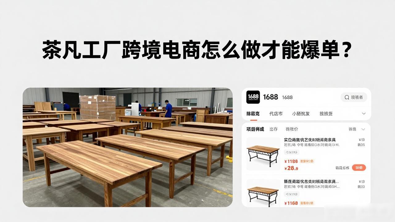 茶几工厂跨境电商怎么做_跨境电商卖茶叶需要哪些资质_跨境电商卖茶具