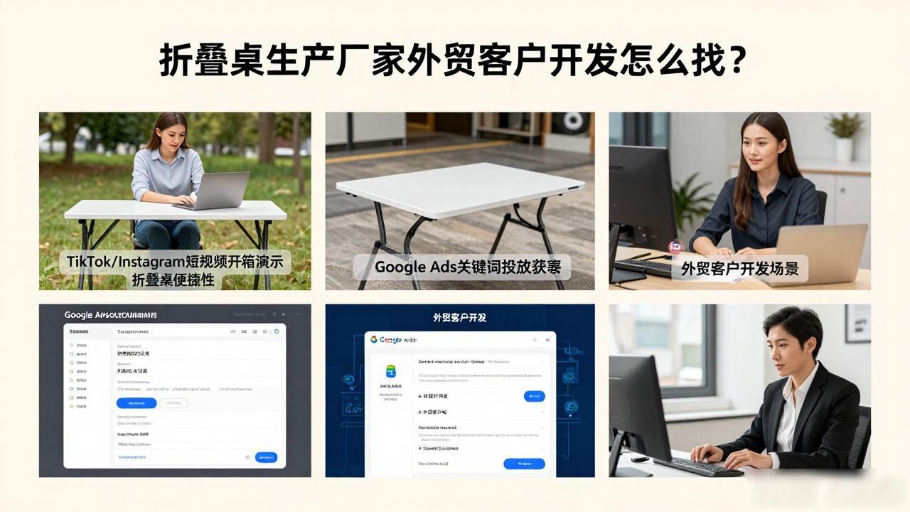 折叠桌子生产厂家_折叠桌生产厂家外贸客户开发_折叠桌批发厂家直销