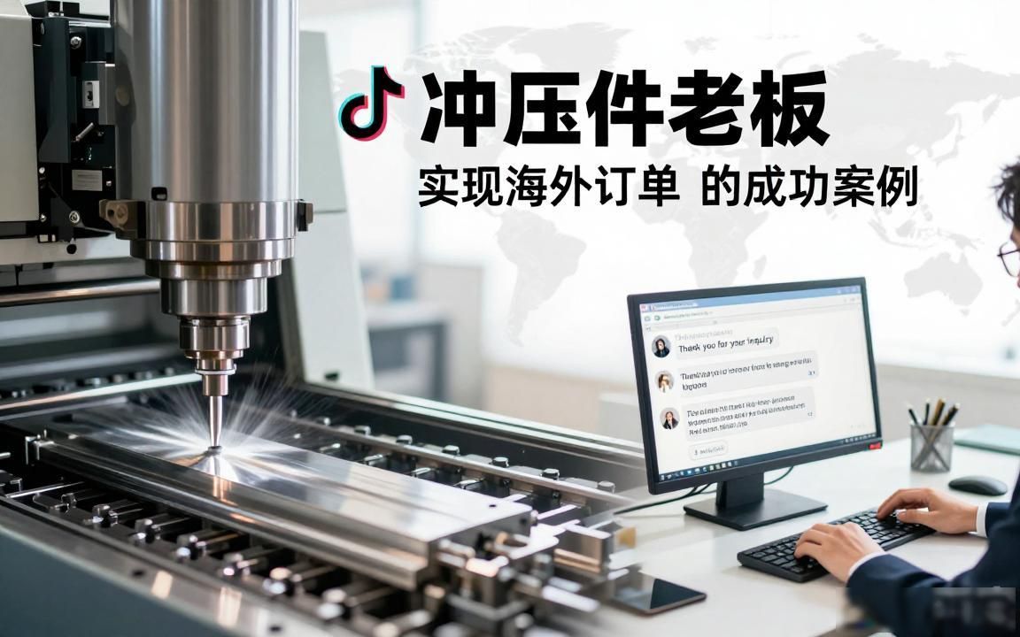 冲压件工厂TikTok怎么开发海外客户
