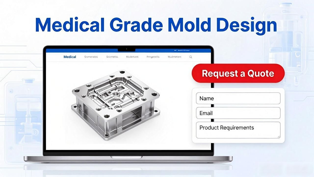 医疗器械模具工厂外贸独立站获客_医疗用品模具厂_医用模具厂