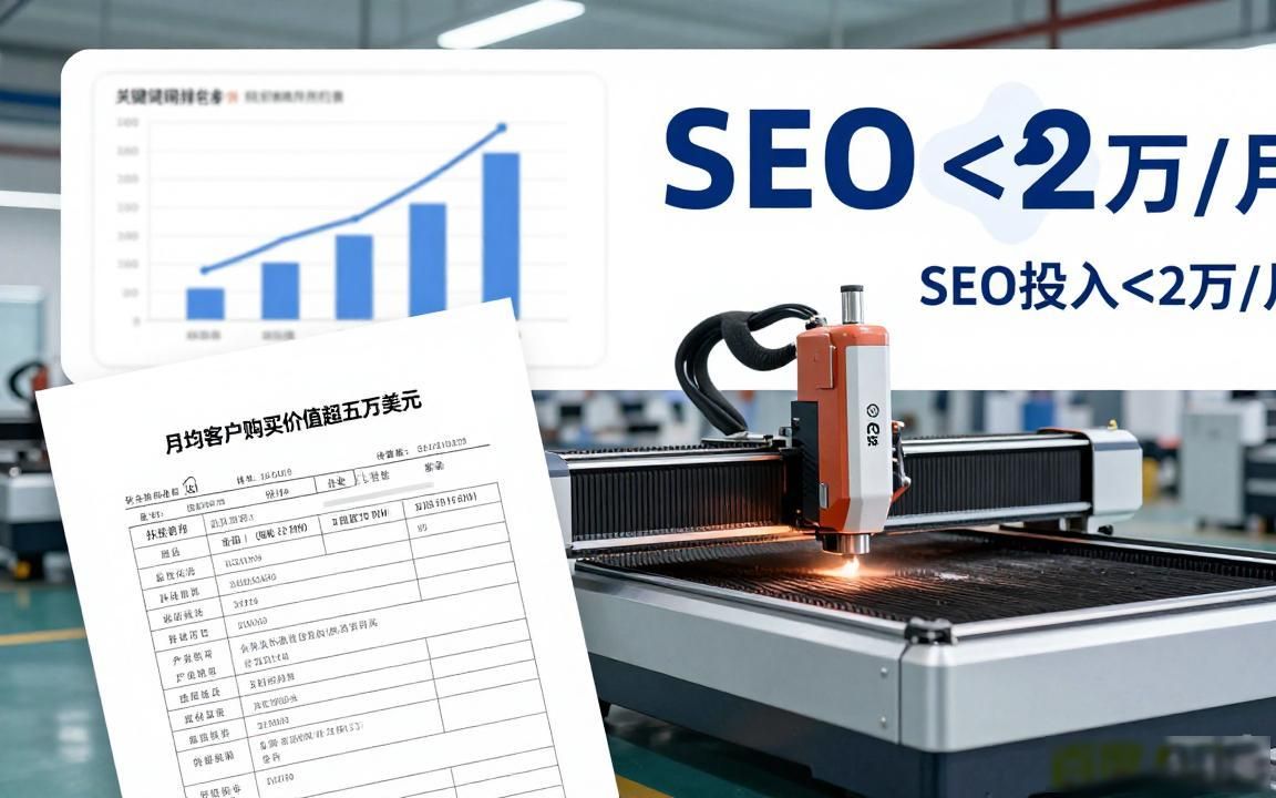 激光切割机工厂外贸SEO获客